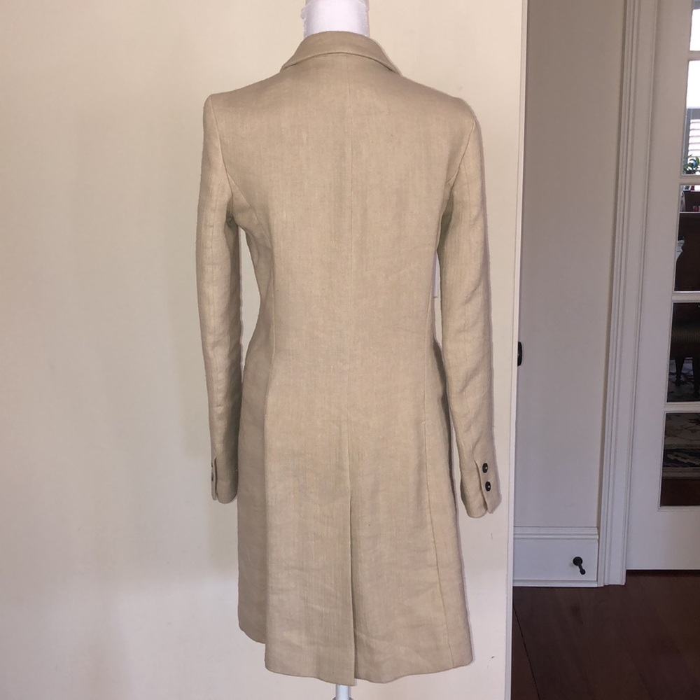 Zara beige long blazer. Size XS. - Picture 7 of 9